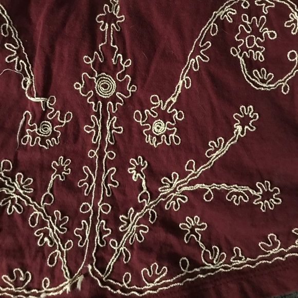 Maroon crop top - Picture 2 of 3