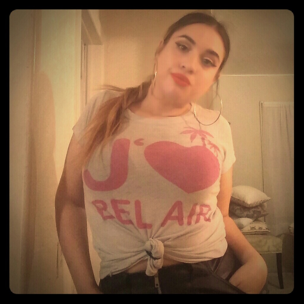 WILDFOX/WHITE HORSE J'ADORE BEL AIR TEE