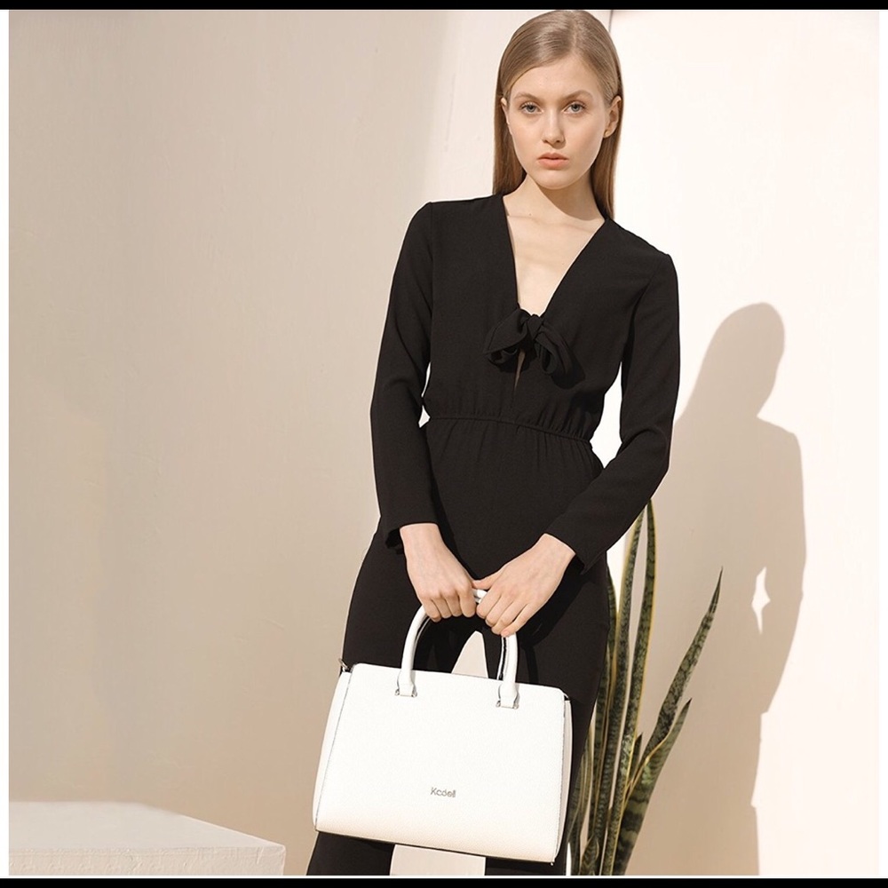 White Kendell Handbag