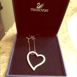 Swarovski heart necklace