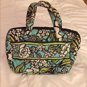 Aqua and green Vera Bradley lunch bag