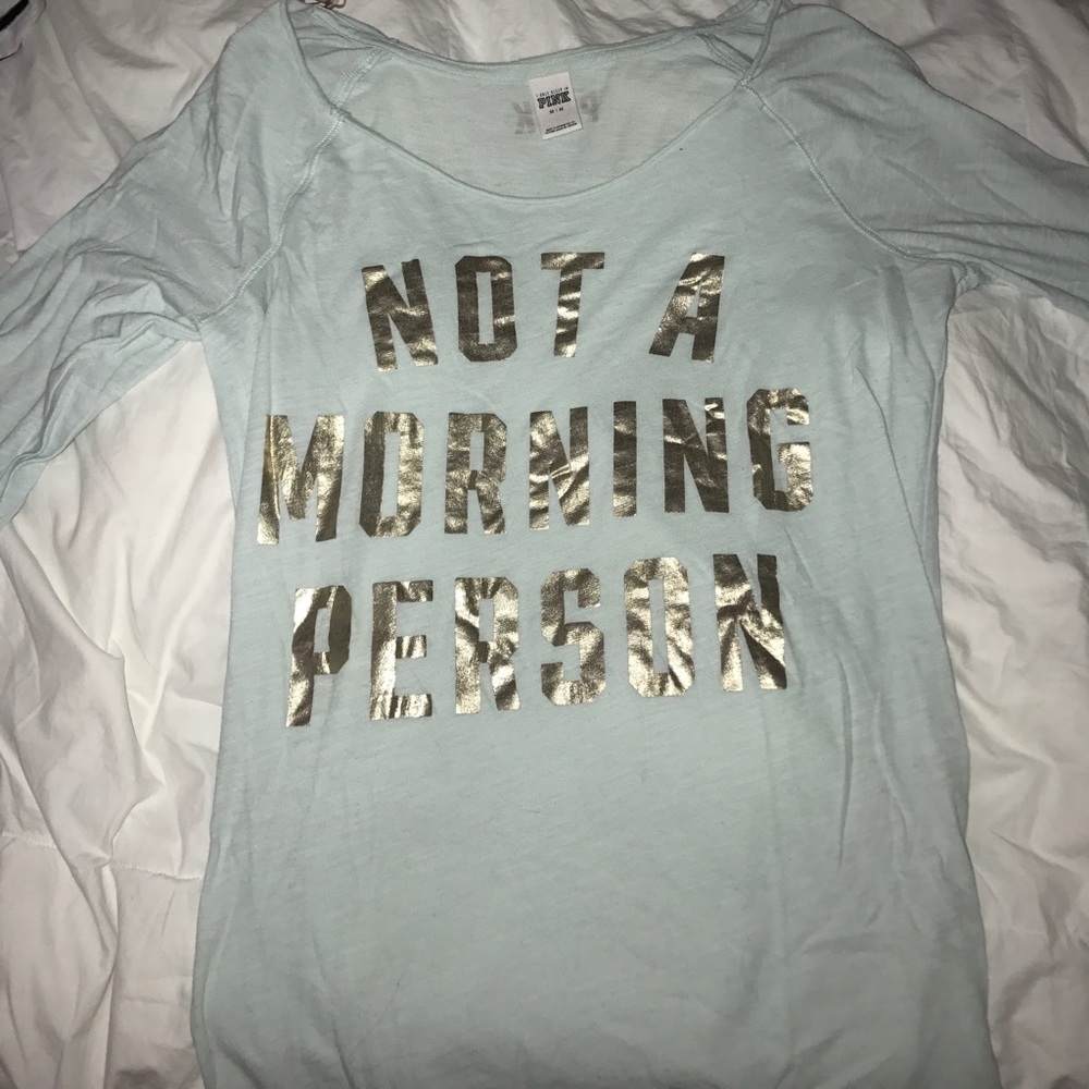 Pink Sleeping Shirt