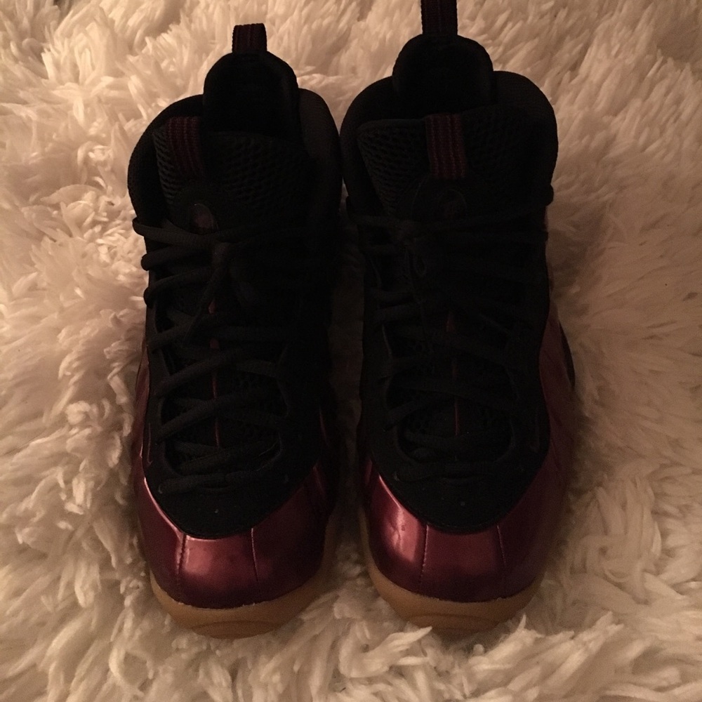 Foamposite Gs Maroon