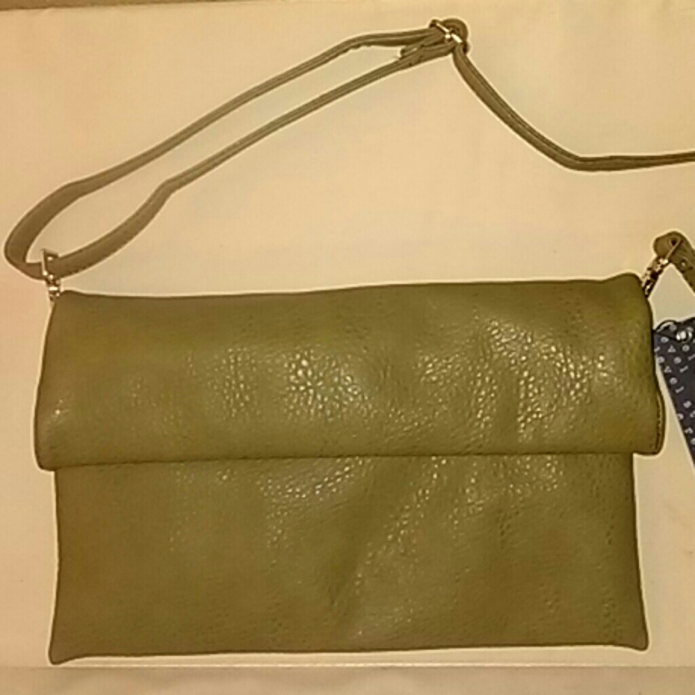 NWT Olive green crossbody purse