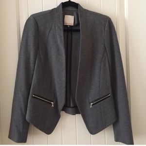 Rebecca Taylor Blazer, Grey, Size 4
