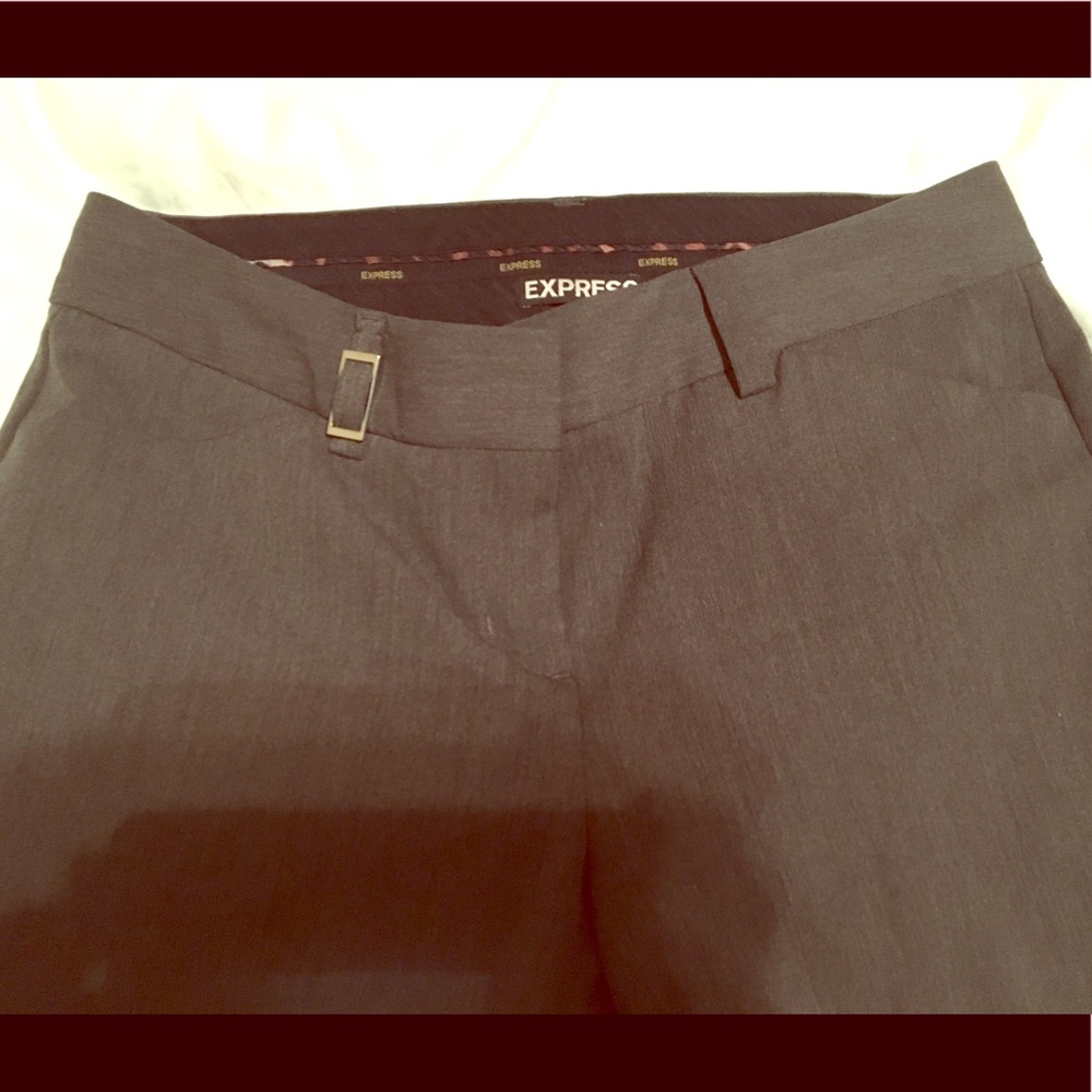 Express wide leg editor pants