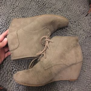 Booties from Charlotte Russe size 7