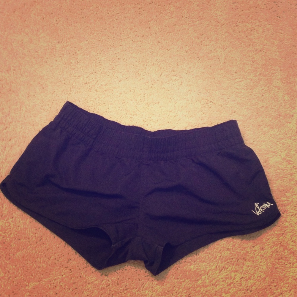 Black lady's swim shorts