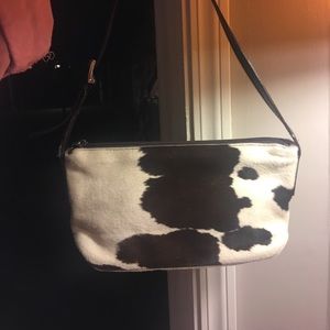 Furla calf hair bag