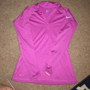 Nike 3/4 zip pullover