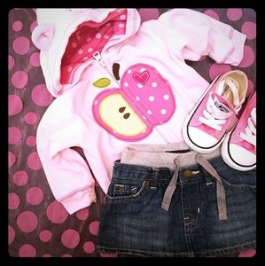 6-12 Month Baby Gap Denim Skirt with Jacket