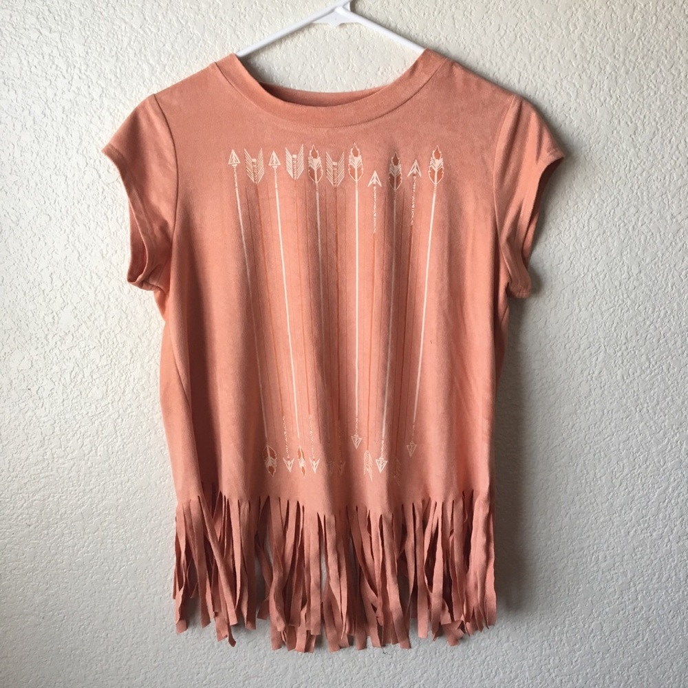 Orange blouse