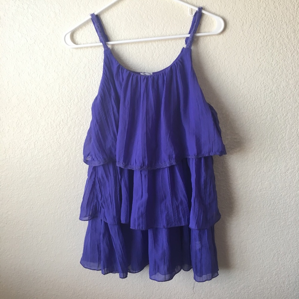 XL kids or S adult purple blouse