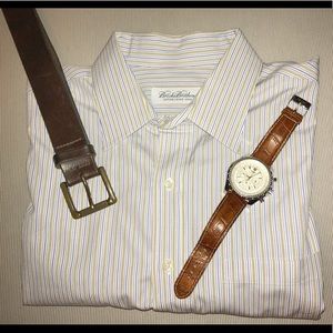 Men's Brooks Brothers Button Down Dress Shirt NEW