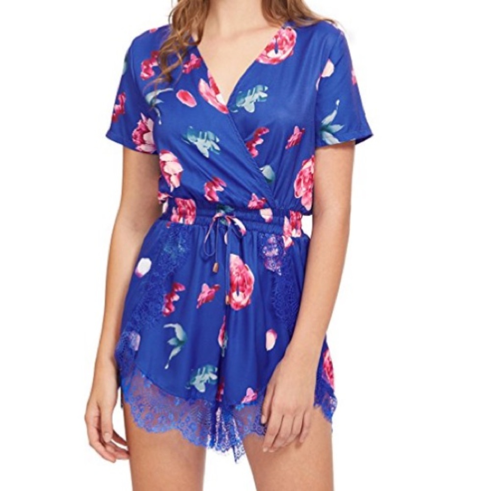 Blue Romper size S