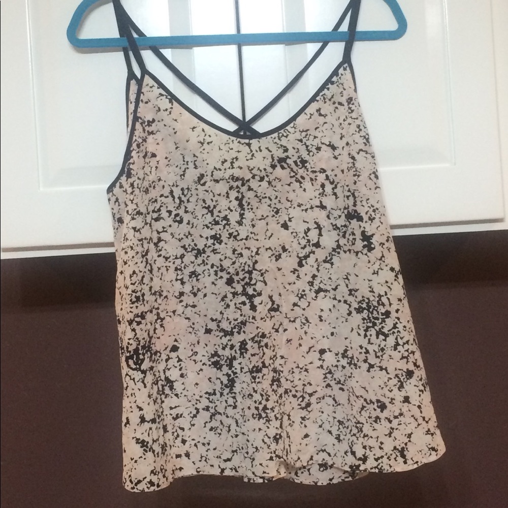 100% Silk Strappy Flowy Tank