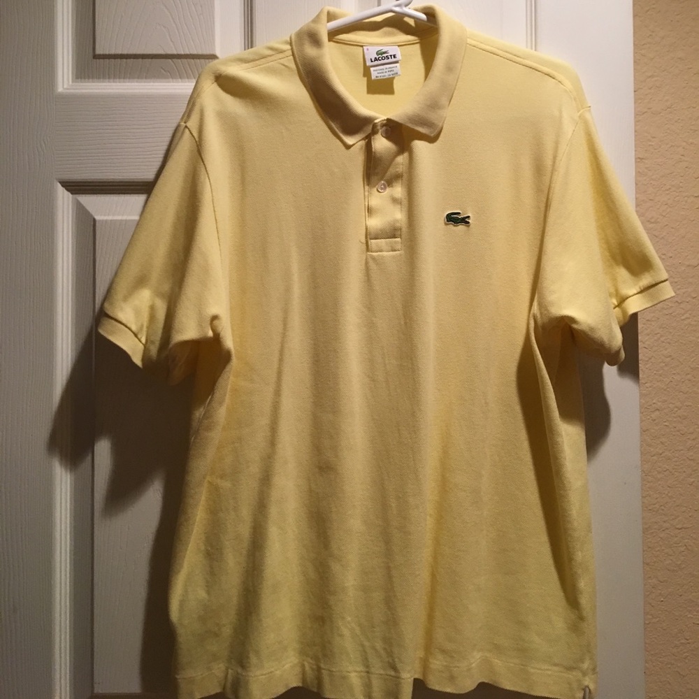 Light yellow lactose polo - never before worn