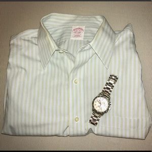 Men's Brooks Brothers Button Down Dress Shirt NEW