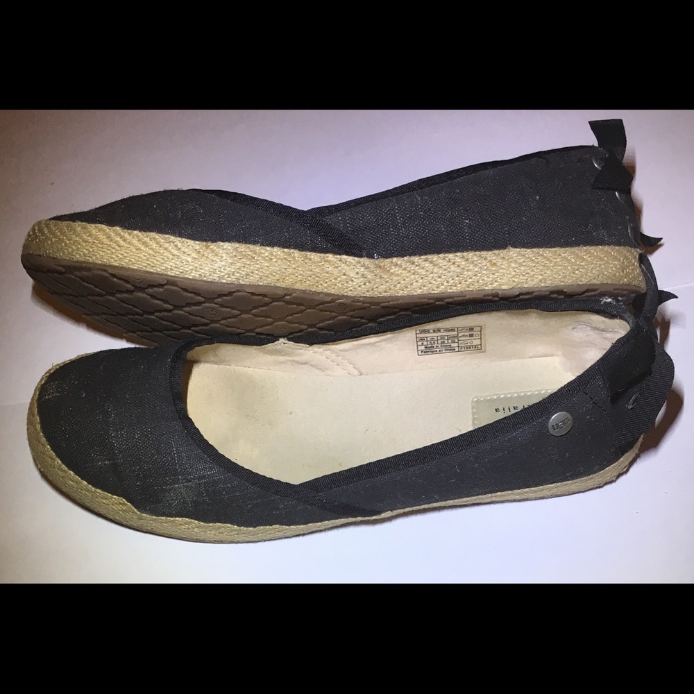 UGG Women's Indah, Black Canvas