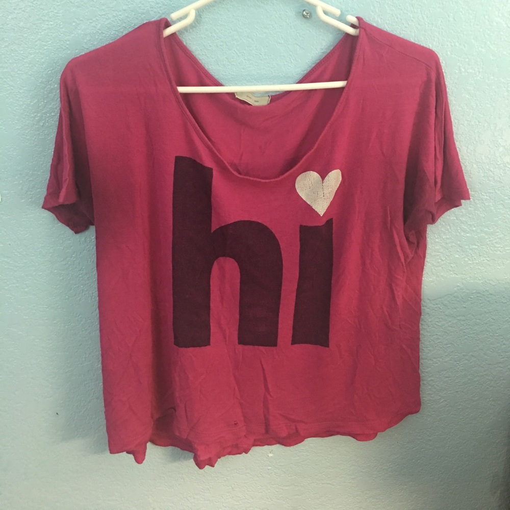 Hi & Bye shirt