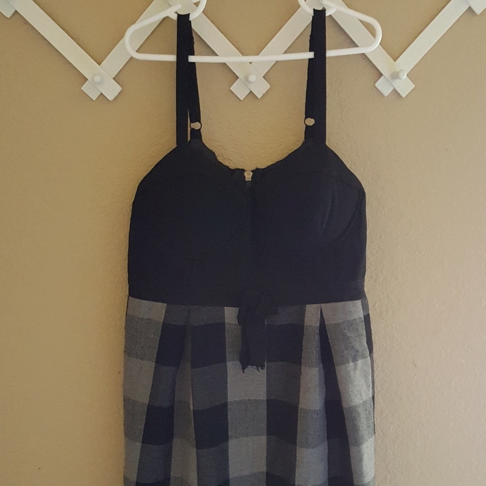 xxi plaid mini dress