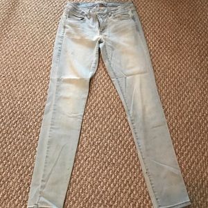 American Eagle Light Wash Jeggings