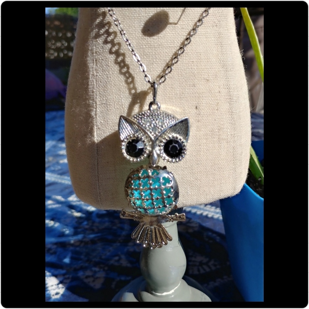 owl necklace