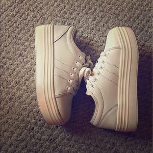 Cute to the core platform sneakers