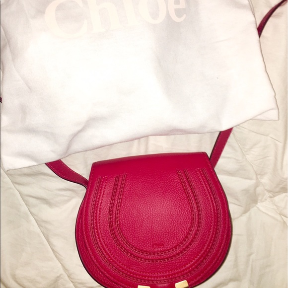 New CHLOÉ 'Mini Marcie' Leather Crossbody Bag! - Picture 6 of 6