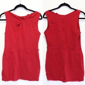 Mango Red Dress Size M