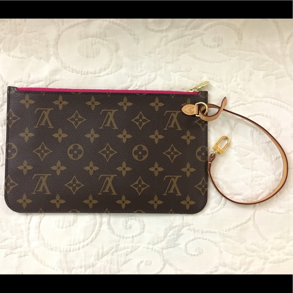 Louis Vuitton Neverfull Wristlet Pivoine MM SOLD
