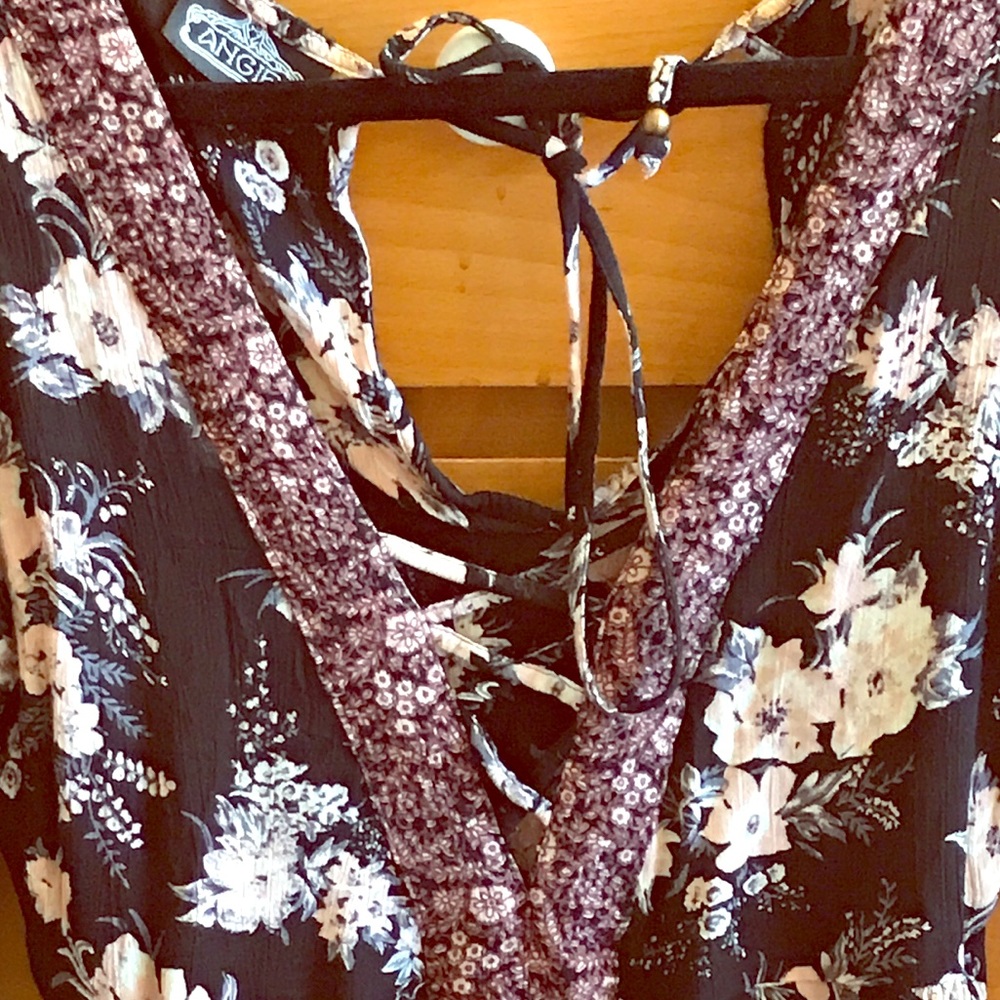 vintage laced romper