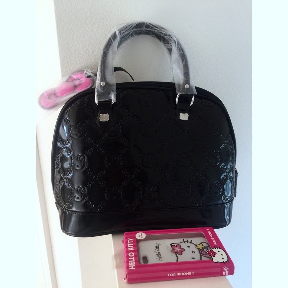 BRAND NEW Hello Kitty Purse & FREE Phone Case ✨