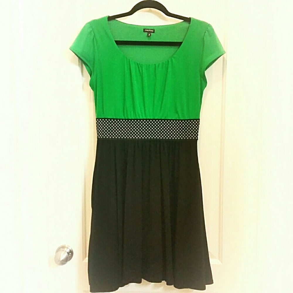 💋(❌SOLD!) Maurices Colorblock Dress w/ Elasticized Waist