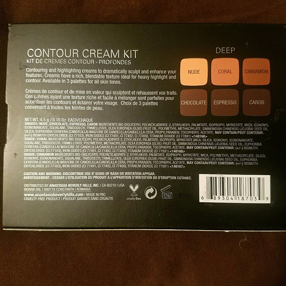 NWT 🎉HP🎉 Anastasia Beverly Hills contour cream - Picture 4 of 5
