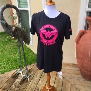 Under Armour Wonder Woman tee NWT