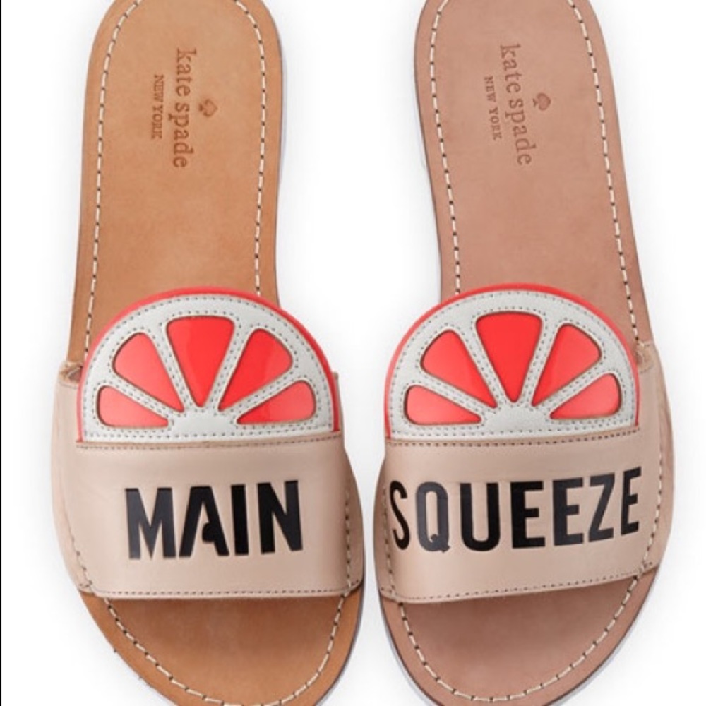 ISO Kate spade main squeeze slides