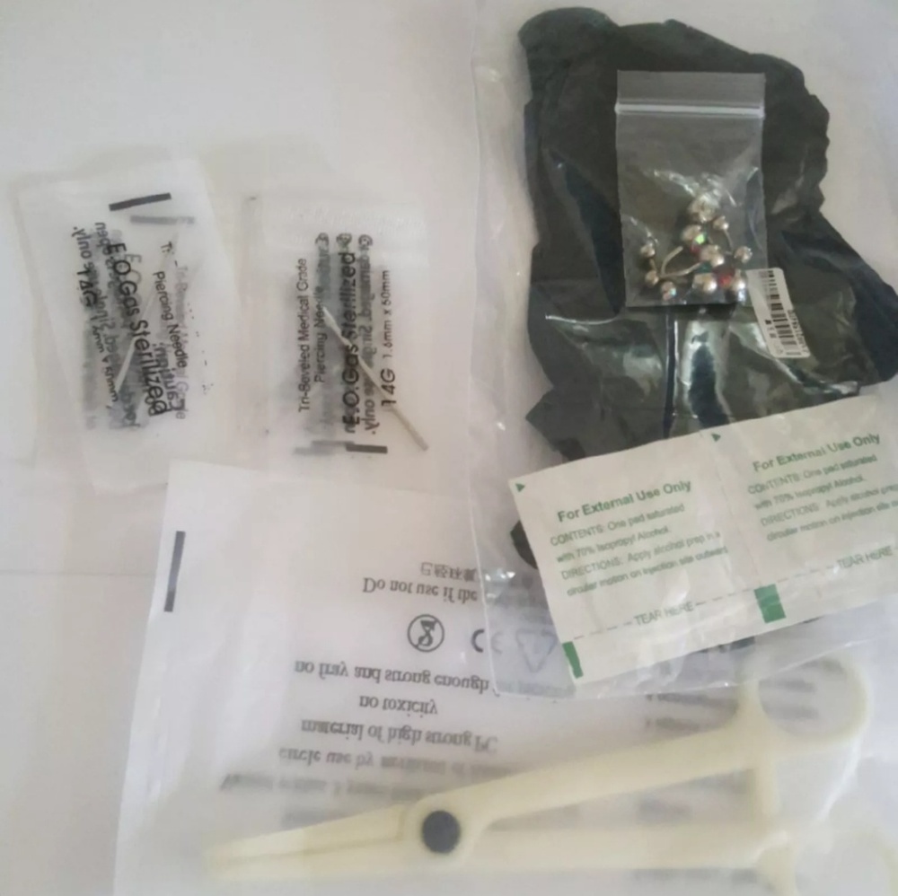 Belly Piercing Kit 14g