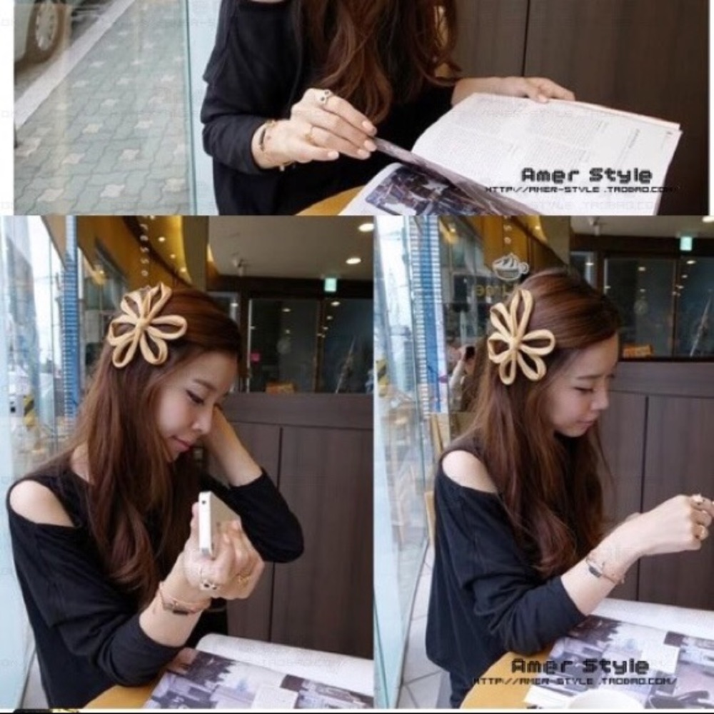 Champion Flower Hair Clip