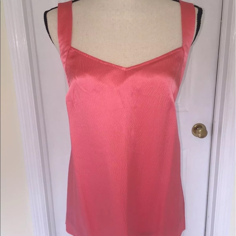 J Crew Hammered Silk cross back strap Camisoles