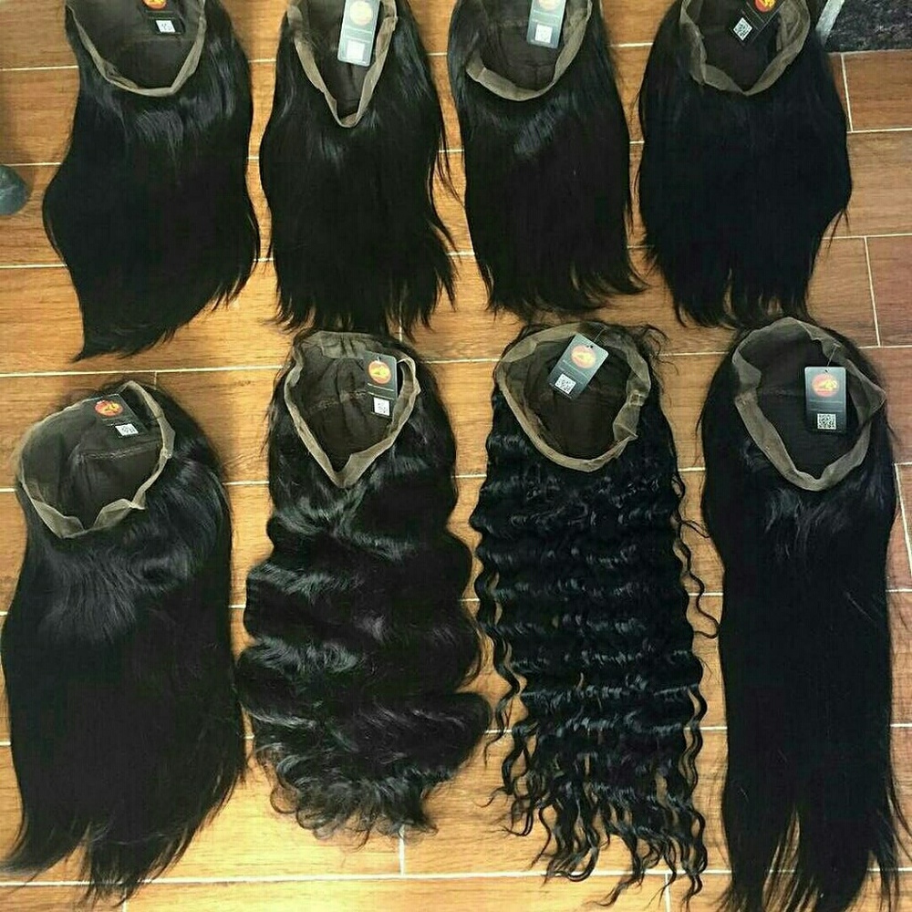 All textures ,lace wigs wavy, straight, curly