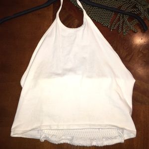 Pacsun White Halter Top