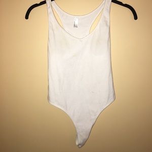 American Apparel White Bodysuit