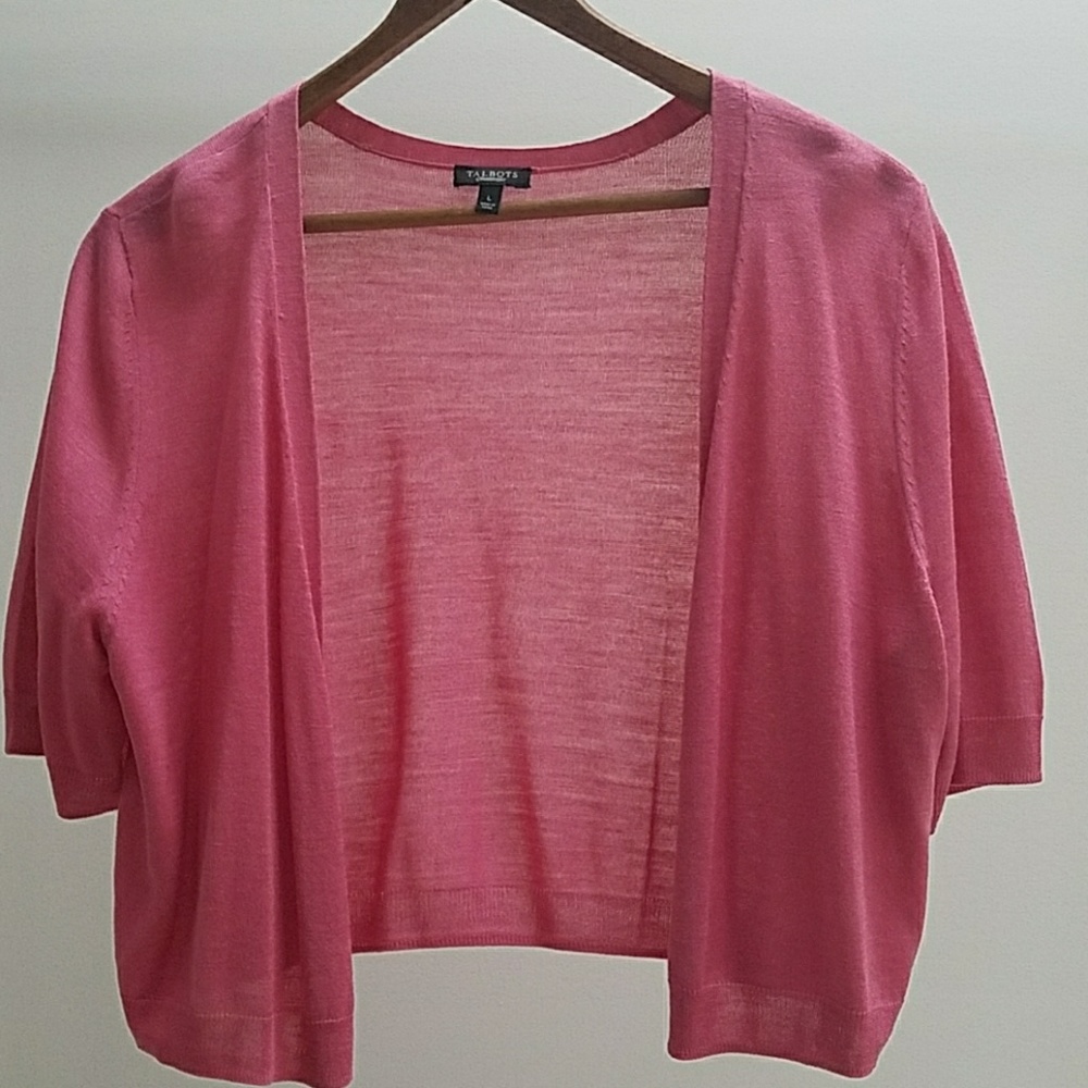 Talbots Large short sleeve sweater