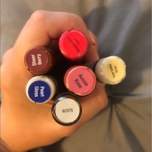 Lipsense testers!  Again!  3 colors. 3 glosses.