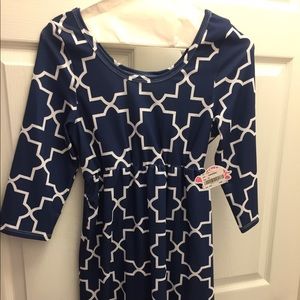 Geometric print tunic