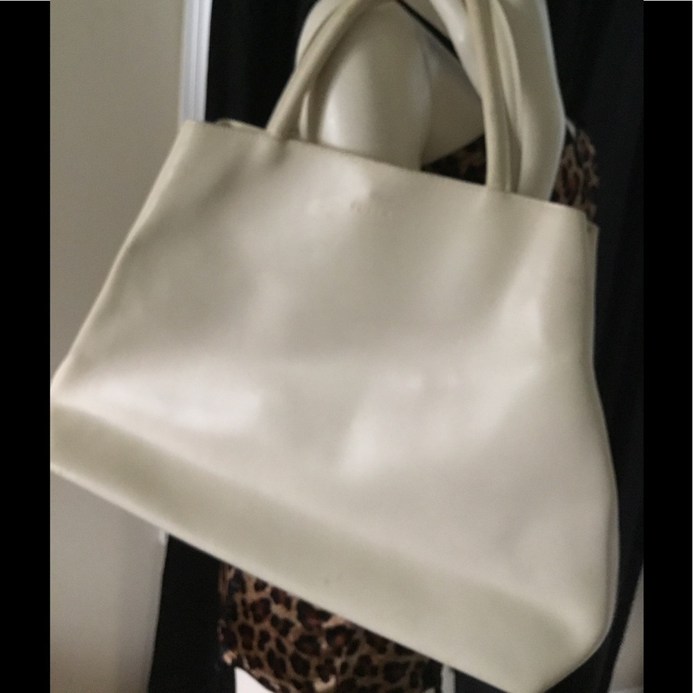 Off white authentic FURLA tote