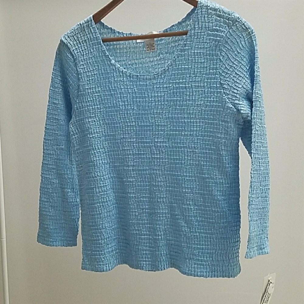 Rafael light blue blouse