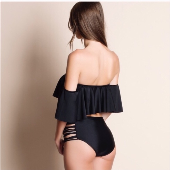 ❤️Sale Kayla high Waist  swimsuit pink - Picture 3 of 6