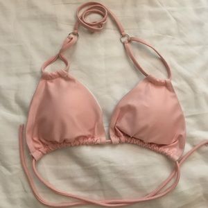 Light pink bikini top